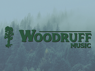 Woodruff Music Band Logo alternative band jazz logo metal post grunge post hardcore prog progressive rock