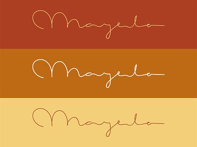 Mayela - Logo Lettering