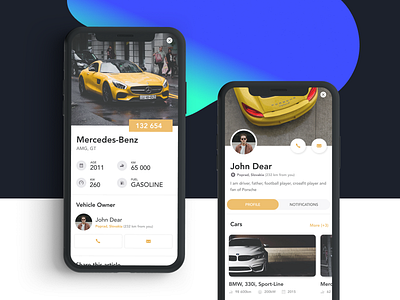 Drift, Social Network For Motorist - Design Concept