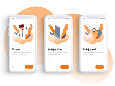 Orange App Concept - Wizzard