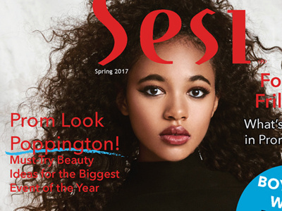 Sesi Magazine Spring 2017 Cover design print