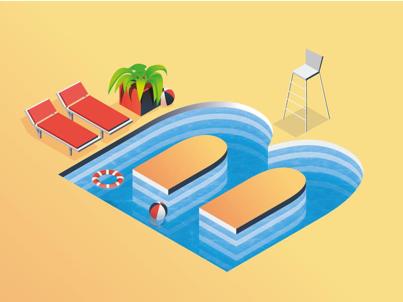 #B By Buzz Creative On Dribbble