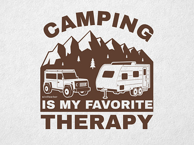 Camping is my favorite therapy