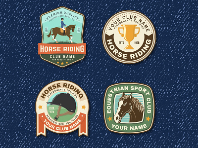 Horse Riding Patches ♥️🐎 badge horse horse riding horselove horseriding outdoor patch riding sivvector sticker