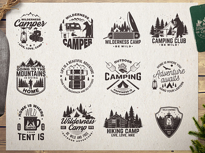 Adventure Camp Badges