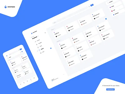 DropSeed - Notes Feature app build create dashboad design desktop app dropseed flat grid layout mobile app notes platform project ui work in progress
