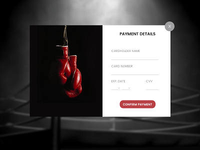 Payment screen