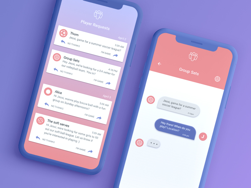 Direct Messaging by Loren Osborn on Dribbble