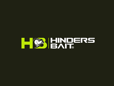 Hinders bait Logo. bait carp design emblem fish fishing fishing logo illustration logo lure outdoor river vector