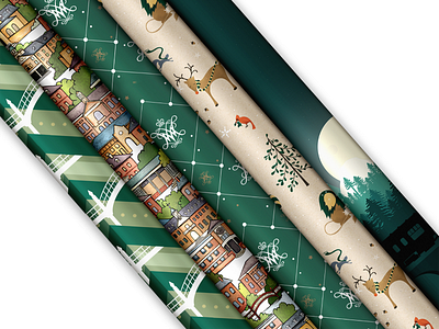 W&M Wrapping Paper set