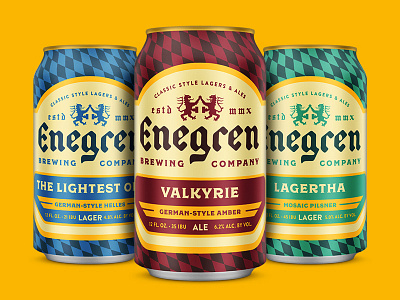 Enegren Brewing Co. Cans