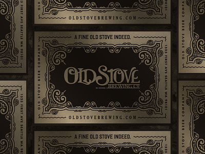 Old Stove Brewing - Business Cards