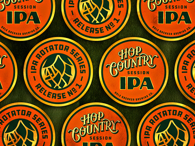 Bale Breaker - Hop Country IPA - Coaster