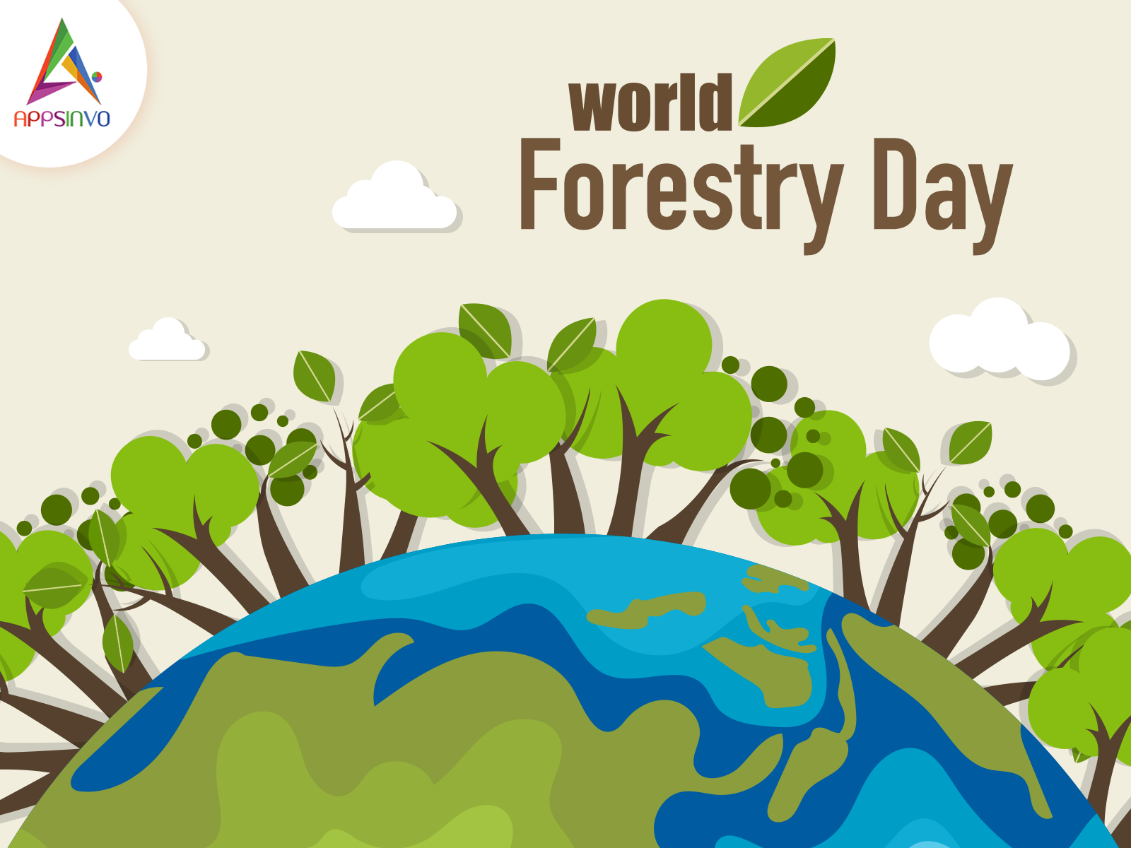 World Forestry Day by Appsinvo on Dribbble