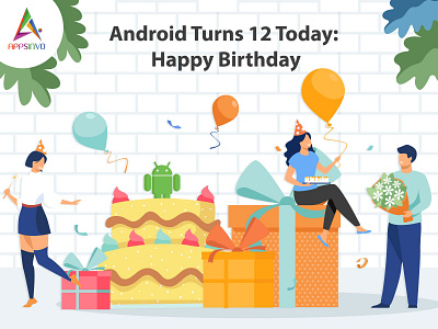 Appsinvo - Android Turns 12 Today: Happy Birthday