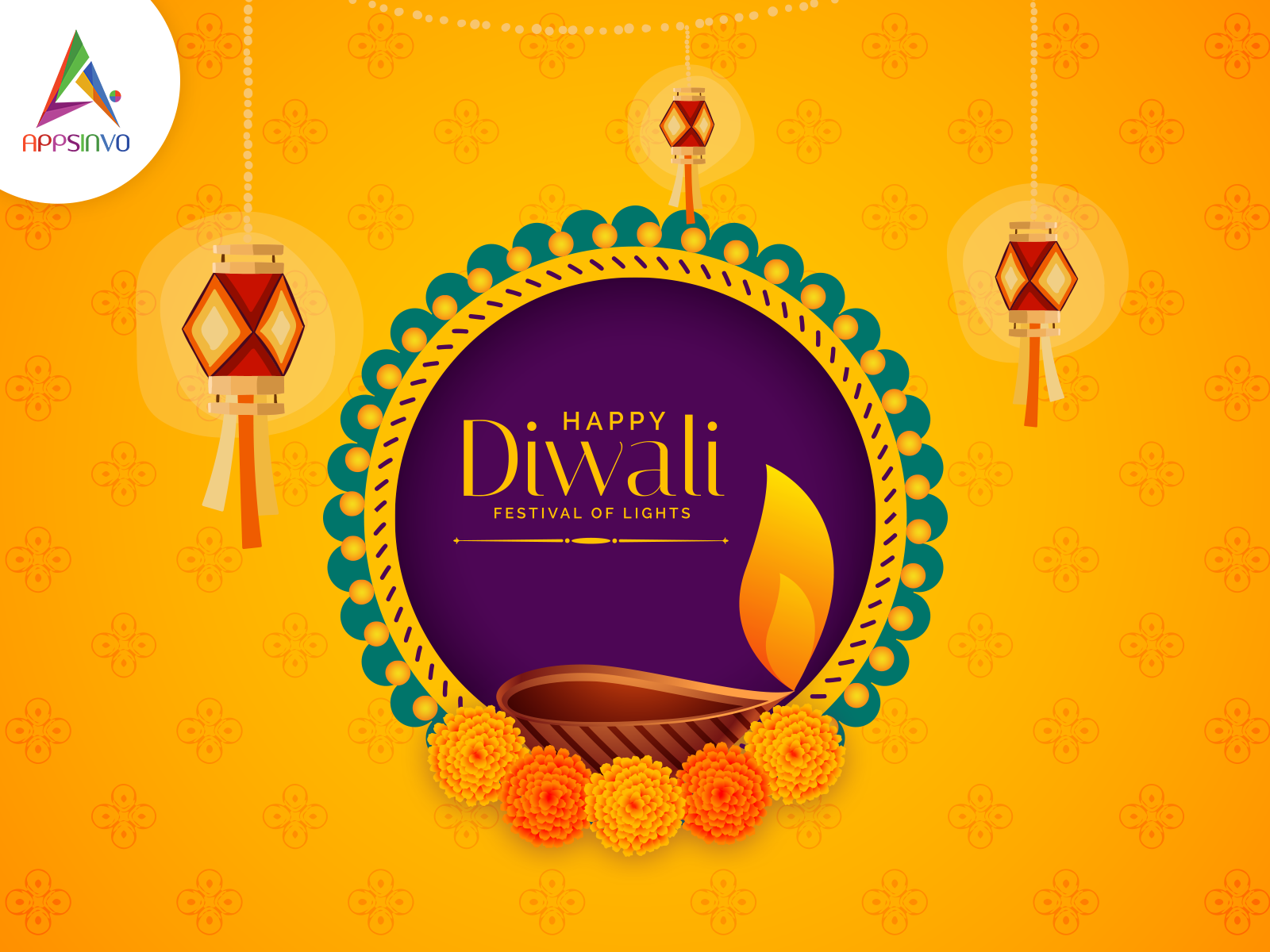 Appsinvo Wishes for Happy Diwali by Appsinvo on Dribbble