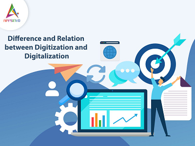 Appsinvo - Difference and Relation between Digitization and Digi