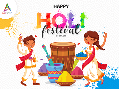 Happy Holi from Appsinvo Team