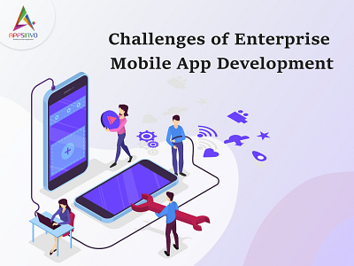 Appsinvo :: Challenges of Enterprise Mobile App Development 3d animation graphic design