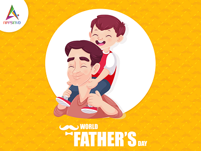 Appsinvo Wishes For Happy father’s day branding graphic design motion graphics