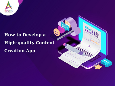 Appsinvo : How to Develop a High-quality Content Creation App animation branding graphic design