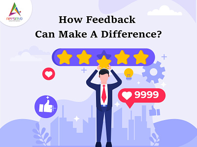 Appsinvo || 2How Feedback Can Make A Difference? 3d animation motion graphics