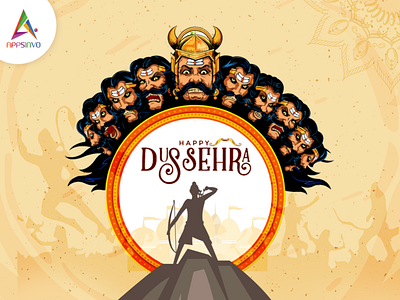 Wish you and your loved ones a very Happy Dussehra! 3d animation graphic design logo motion graphics