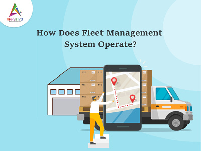 Appsinvo : How Does Fleet Management System Operate? animation branding graphic design logo motion graphics ui