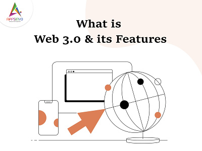 Appsinvo : What is Web 3.0 & its Features 3d graphic design logo motion graphics