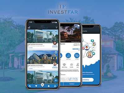 InvestFar Real Estate Mobile app