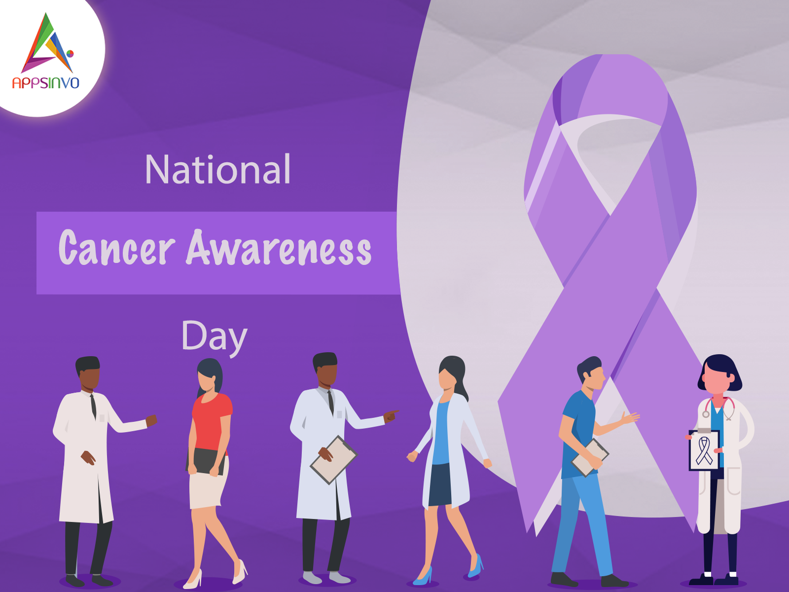 National Cancer Awareness Day by Appsinvo on Dribbble