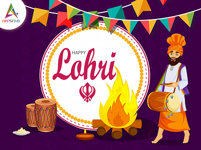 Appsinvo Wishes for Happy Lohri