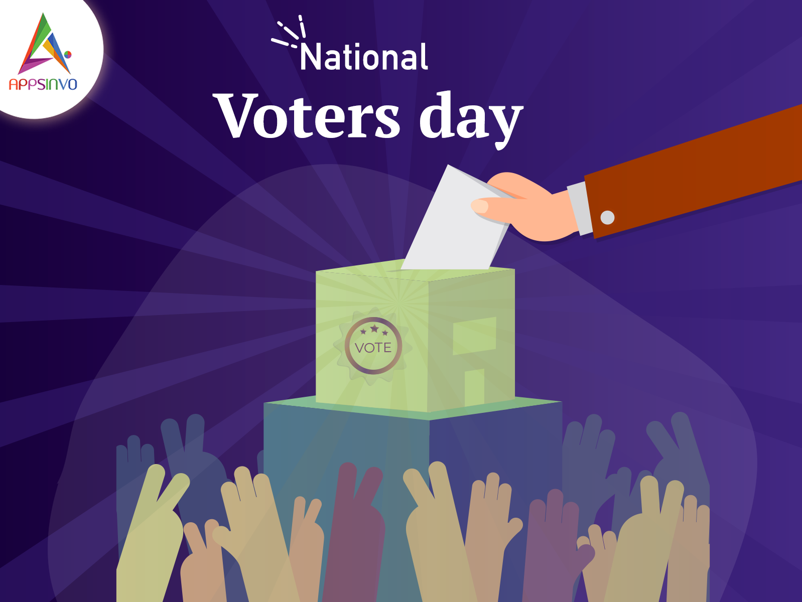 appsinvo-wishes-for-national-voters-day-2020-by-appsinvo-on-dribbble