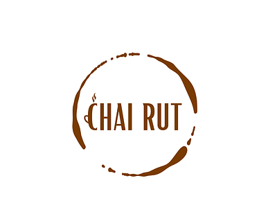 Created tea shop logo. branding design graphic design illustration logo typography