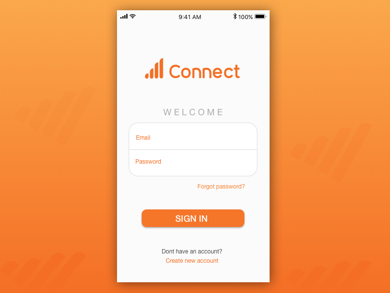 Sign Up Screen dailyui001