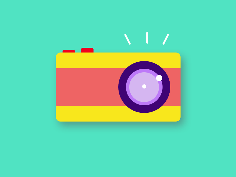 Camera day1 designchallenge dailyillustration