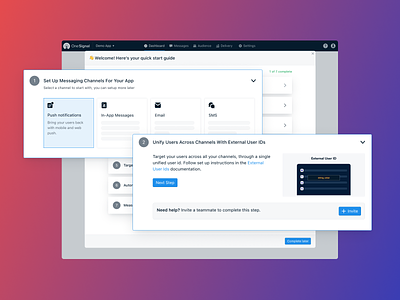 New Onboarding Education Modal