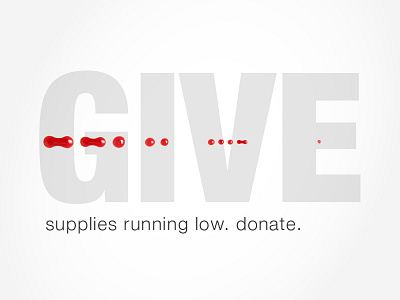 Blood Donation Ad Concept