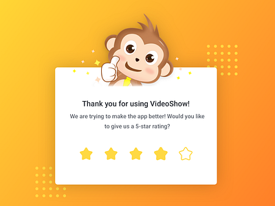 五星好评弹窗 animation app design icon interface ui