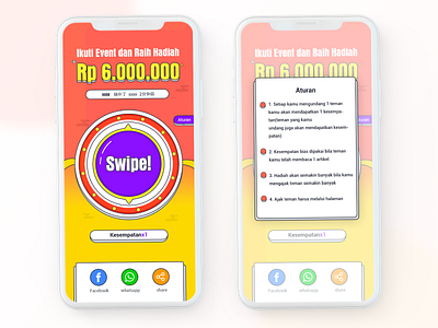 2017年印度尼西亚版本活动设计 app design interface news app news app active ui 拉新活动 活动 活动设计