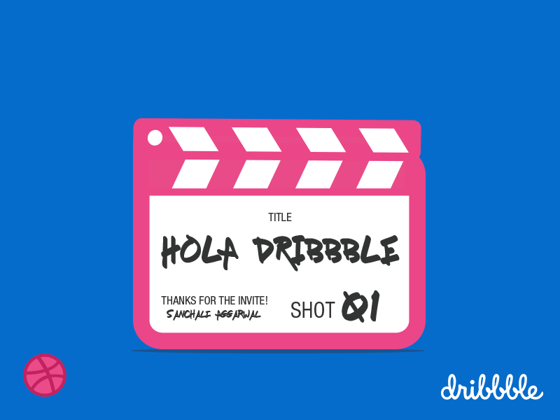ACTION! action clack debut dribbble firstshot movies osvarico