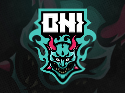 ONI brand demon demonic design esport game gaming gaming logo icons illustration illustrator logo mascot mascot design mascot logo oni oni logo sport logo sports sportslogo