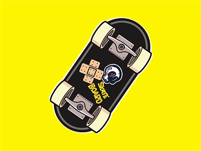 Vector skateboard