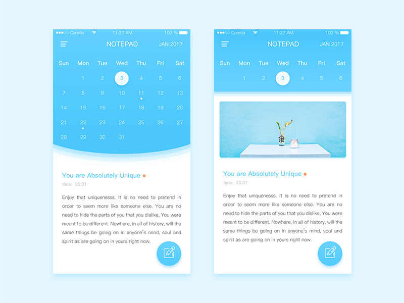 calendar app