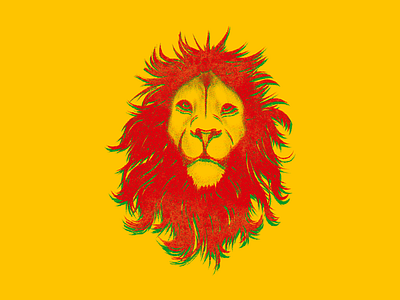 The pride of Africa 3d africa black lives matter blm color design ethiopia illustration lion pride yellow
