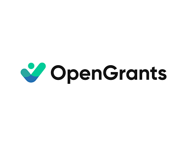 OpenGrants logo design branding checkmark design ecommerce graphic design illustration internet logo marketplace search engine technology typography vector