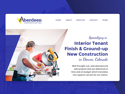 Aberdeen Design Proposal design ui web design