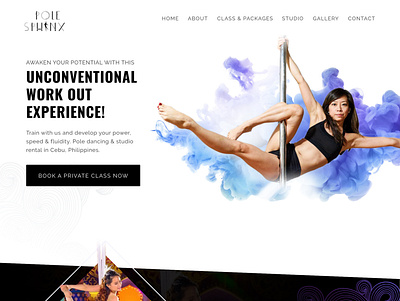Pole Sphinx ui ux webdesign website