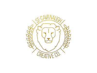 St-Cavanaugh Creative Co. laurel lion logo