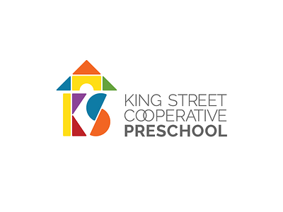 King Street Cooperative Preschool blocks logo school